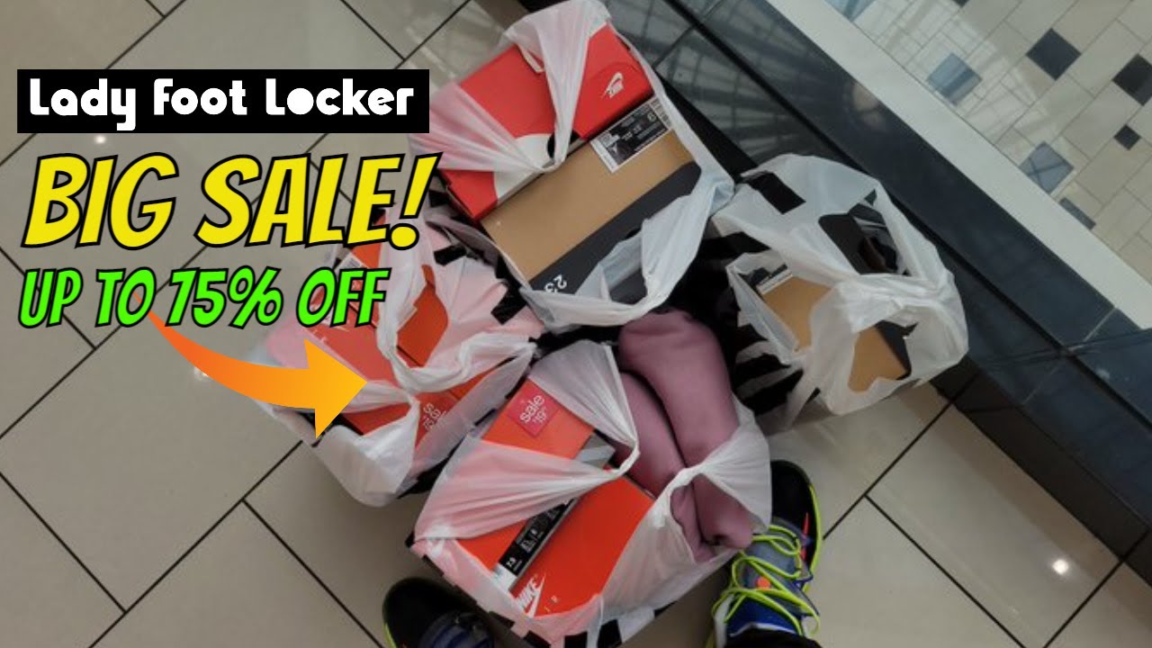 Major Steals! Up To 75% Off At Lady Foot Locker