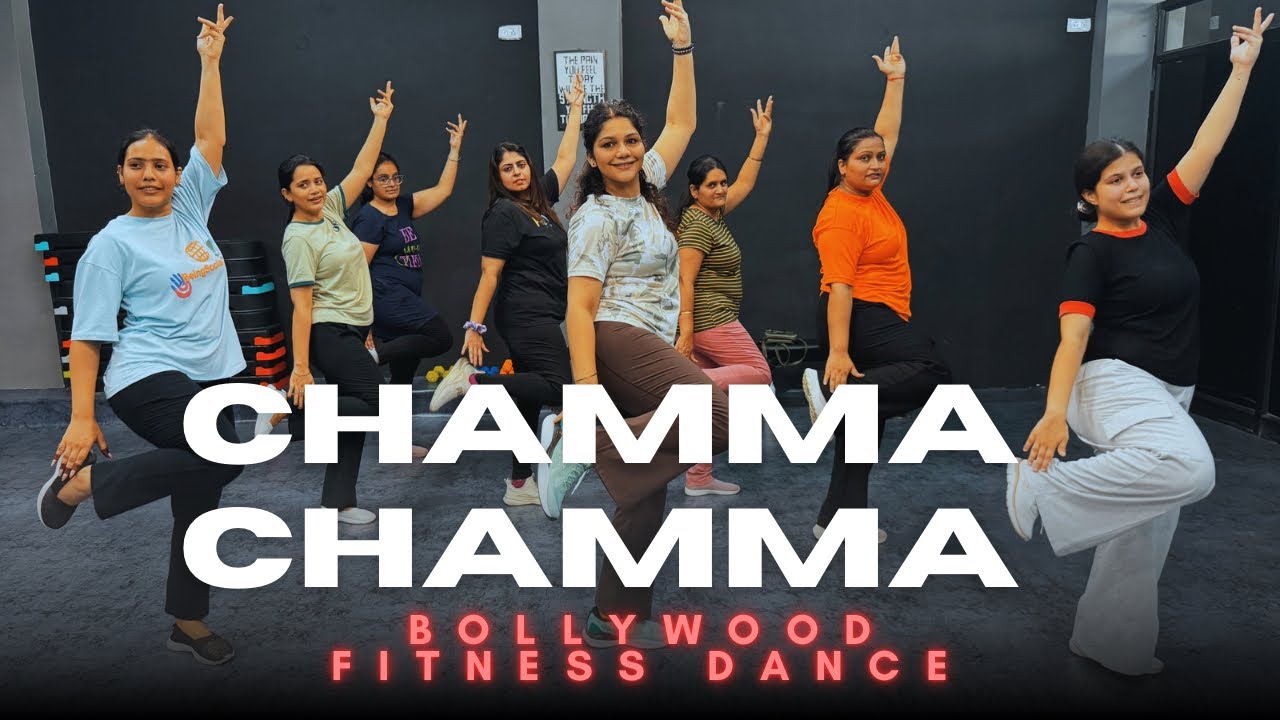 Chamma Chamma | Bollywood Fitness Dance | Easy Dance Steps | china Gate | @FitnessDanceWithAnushka