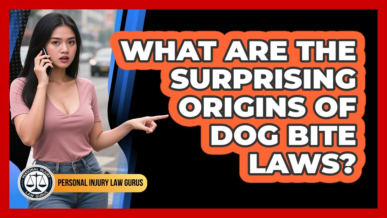 What Are The Surprising Origins Of Dog Bite Laws? - Personal Injury Law Gurus