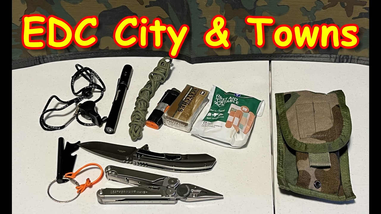 EDC for Normal City and Towns #EDCGEAR