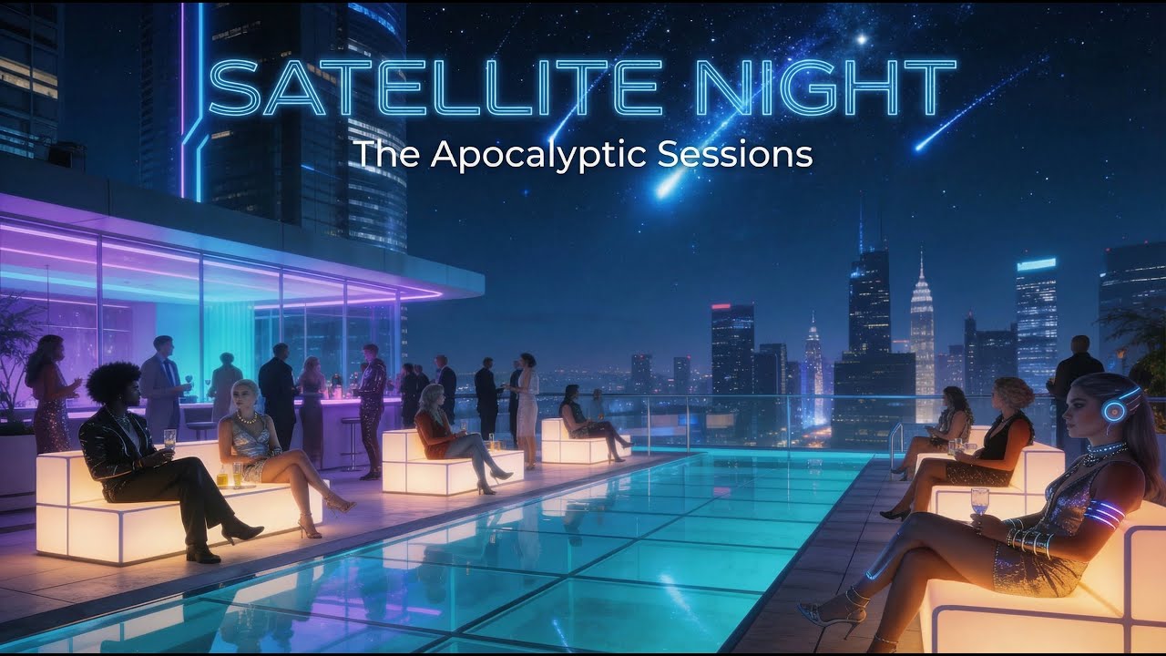 SATELLITE NIGHT - Dance-Punk / Indie (Official Visualizer) | The Apocalyptic Sessions
