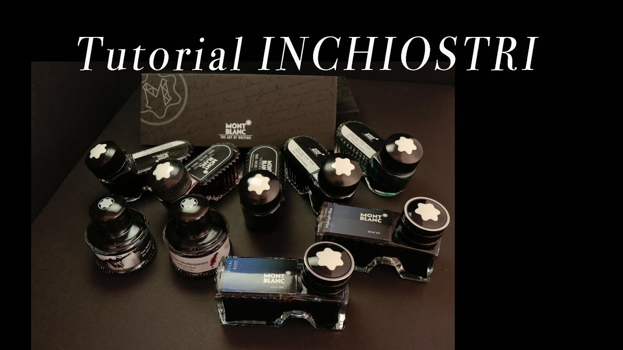 Introduzione agli inchiostri per penna stilografica - Tutorial