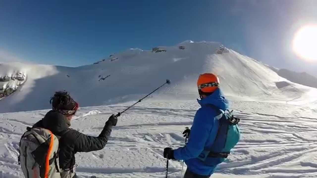 Ski Freeride in Cortina d'Ampezzo, Dolomiti  - GoPro HD