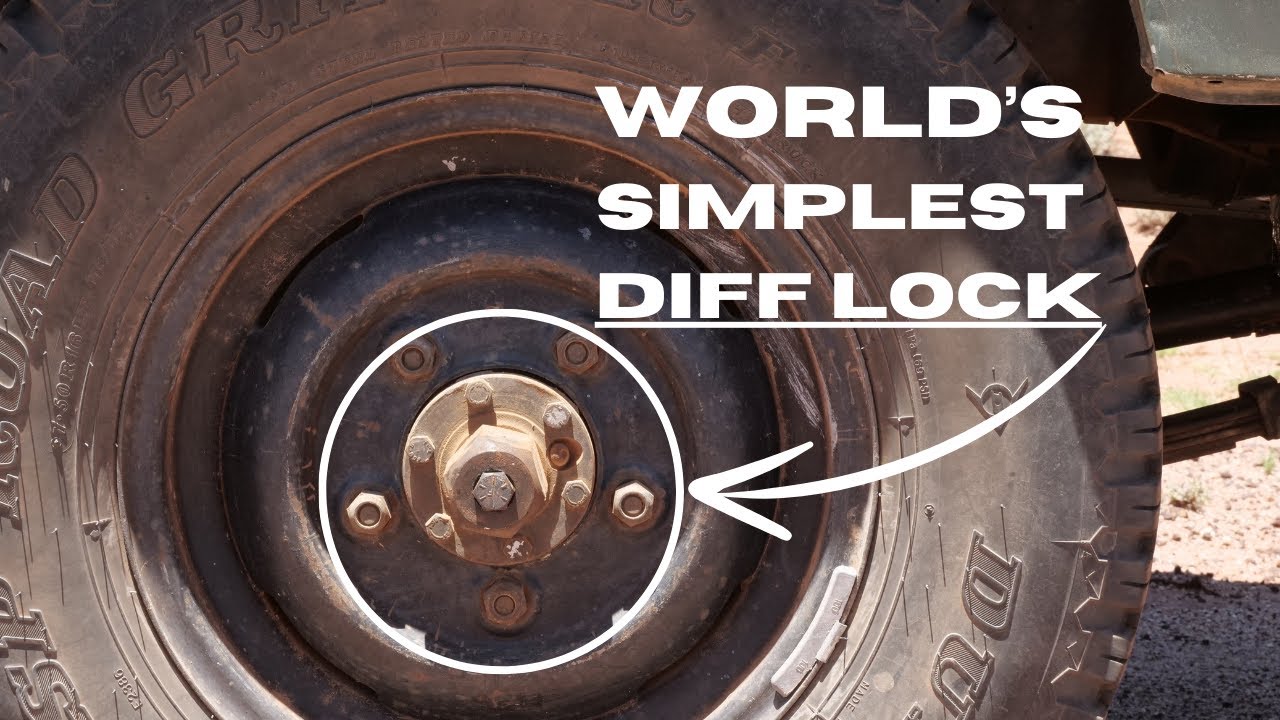 World's simplest 4x4 diff lock: McNamara Diff Lock