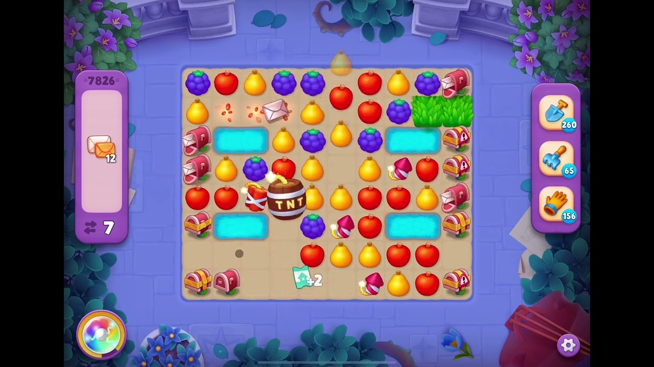 GardenScapes Level 7826 no boosters