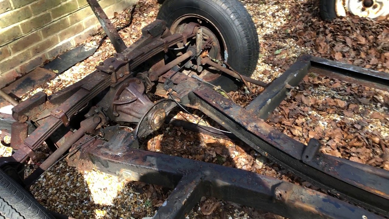 TRIUMPH HERALD CHASSIS WALK AROUND FROM HCC
