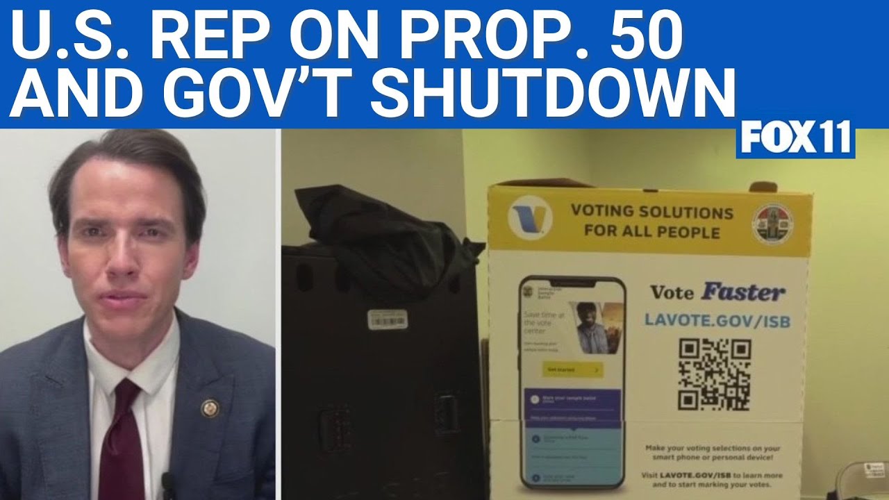 Rep. Kevin Kiley weighs in on Prop 50, California's redistricting efforts | FOX 11 LA