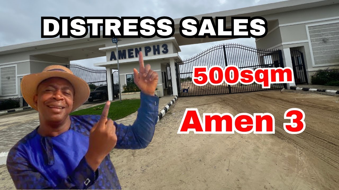 Distress land for sale in Amen Estate Phase 3 | Ibeju Lekki Lagos