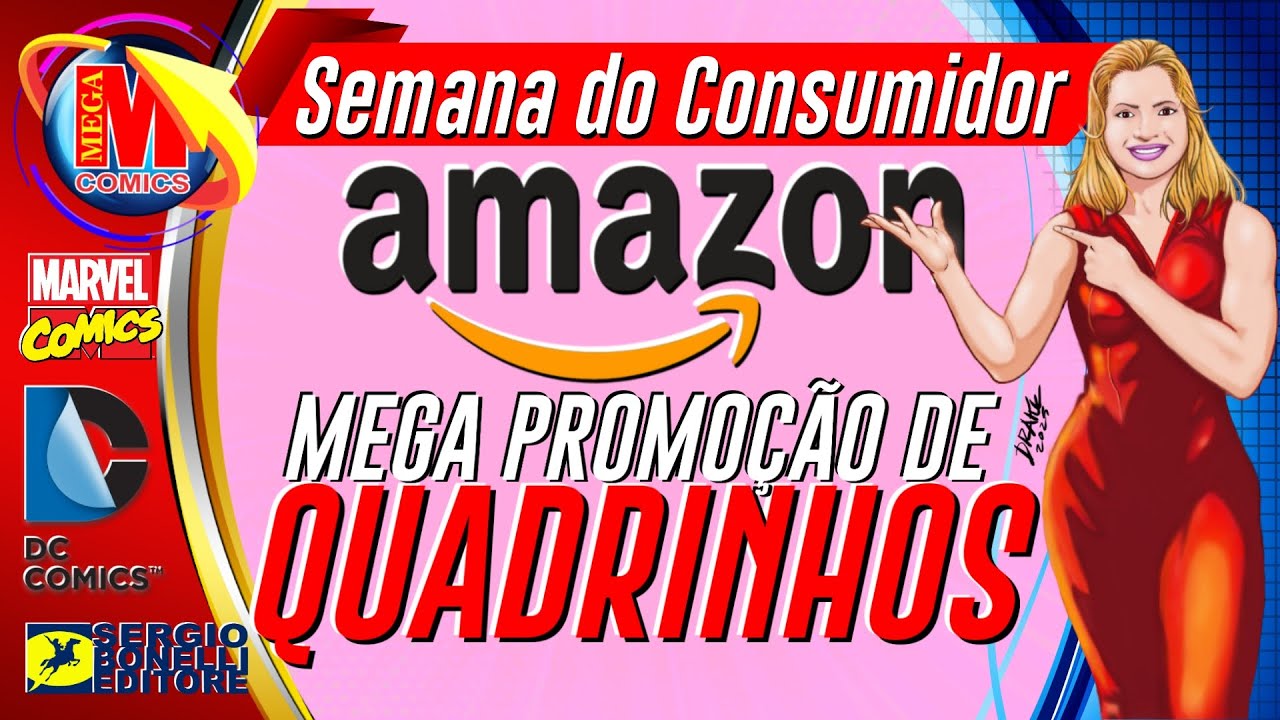 QUADRINHOS COM DESCONTOS NA AMAZON