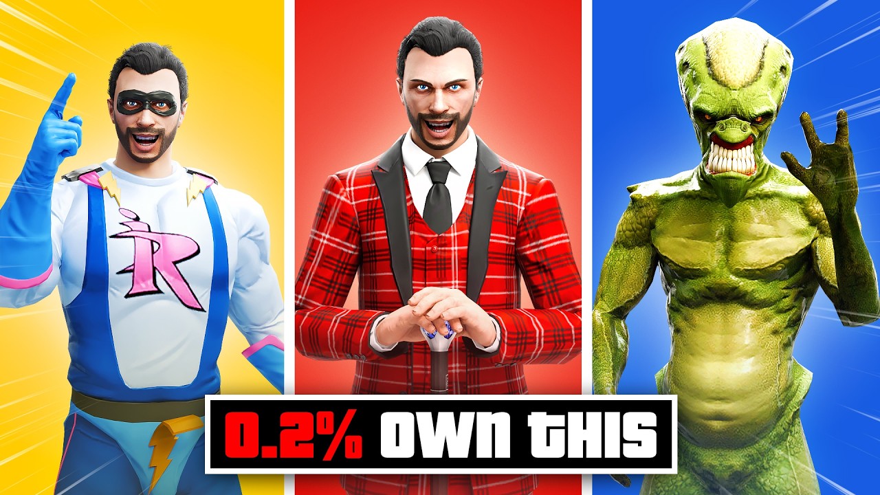 Я получил ВСЕ редкие костюмы в GTA Online...
