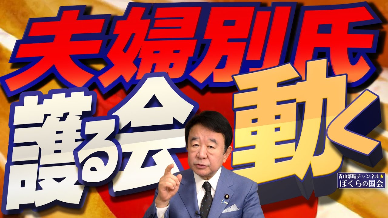 【ぼくらの国会・第912回】ニュースの尻尾「夫婦別氏 護る会動く」