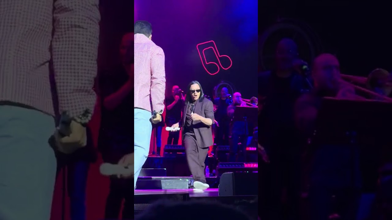 Jerry Rivera y Elvis Crespo en concierto Febrero 14, 2025 New York City