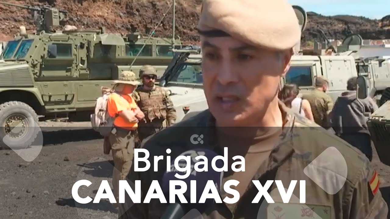 Así nos protege la brigada Canarias XVI