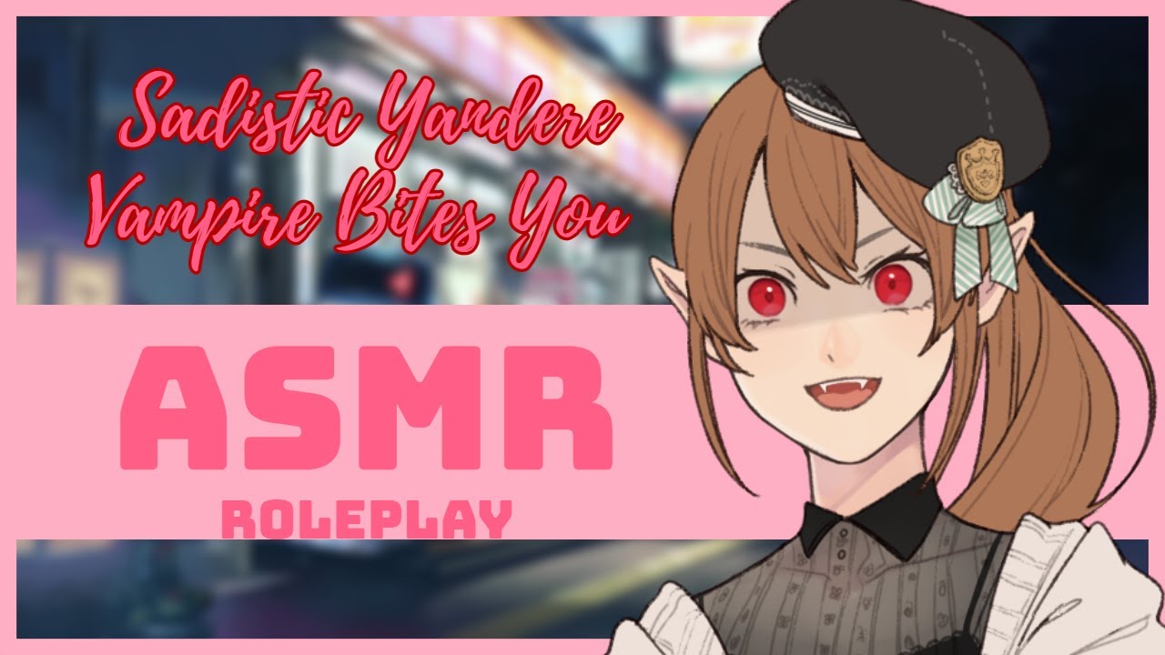 ASMR Roleplay | Sadistic Yandere Vampire Bites You (Vampire x Listener) [F4A]