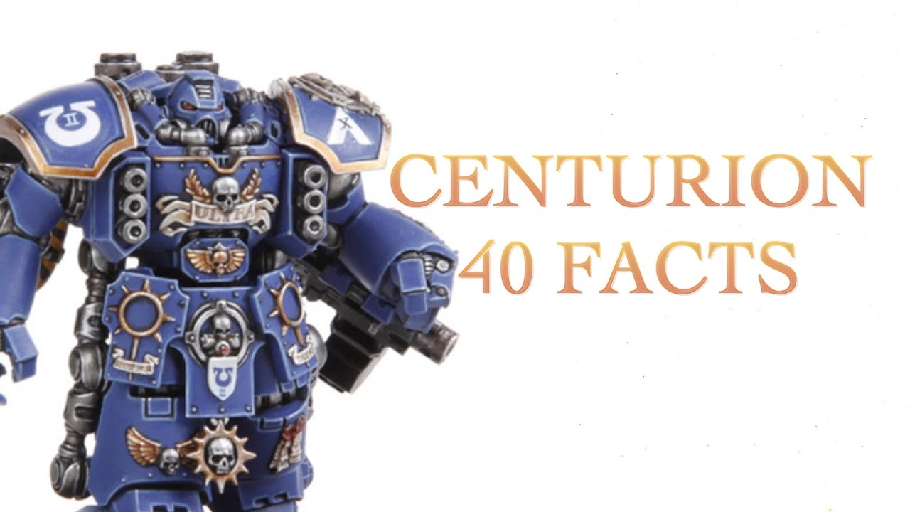 40 Facts and Lore on the Centurion Warhammer 40K