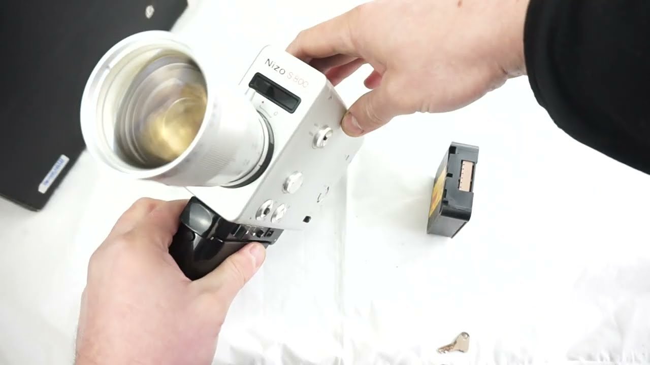 Braun Nizo S 800 super 8 camera film testing + loading film | For sale + free WW shipping