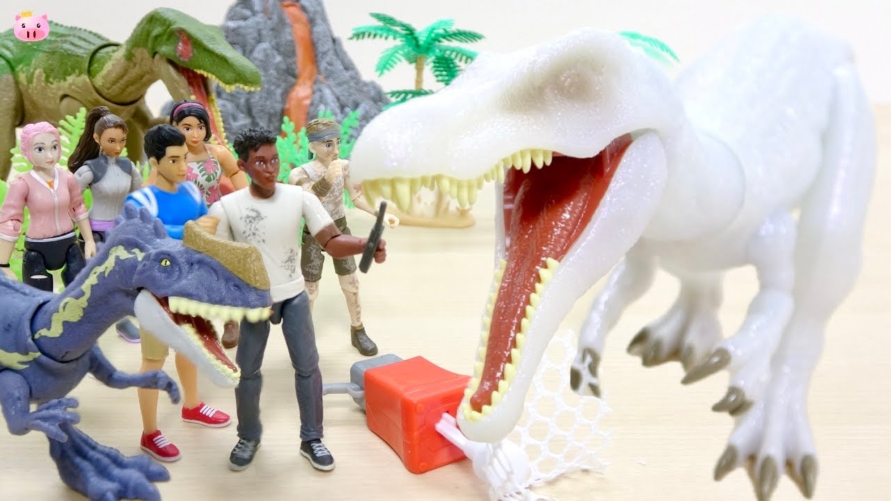 シーズン2で登場した目の無いバリオニクスがフィギュアで登場! ジュラシック・ワールド サバイバル・ミッション ダリウスの大ピンチ!バリオニクス バトルセットをレビュー!