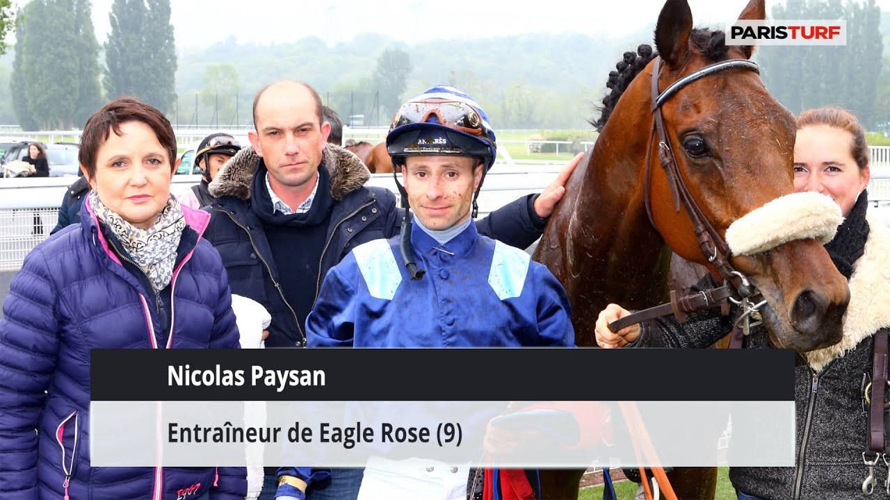Nicolas Paysan, entraîneur de Eagle Rose (11/06 à ParisLongchamp)