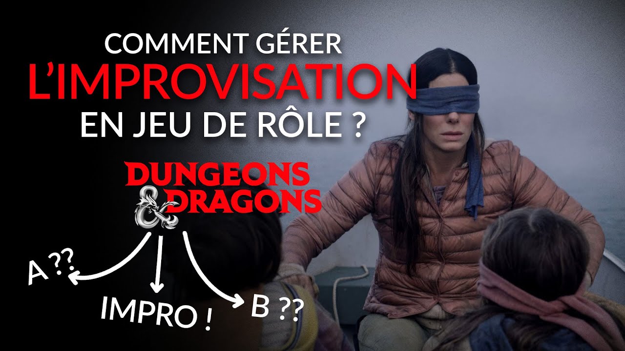 Comment bien gérer l'improvisation en JDR ?