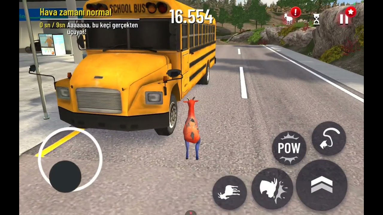 Goat simulator oynadık