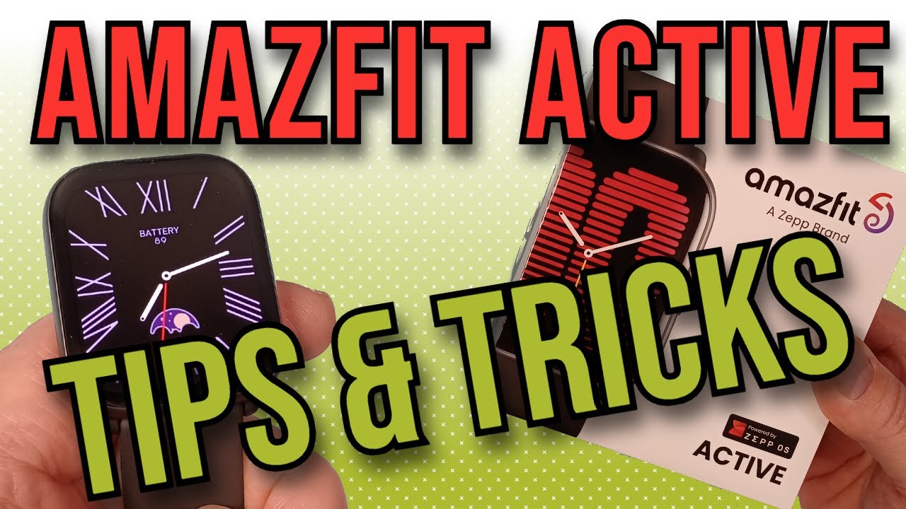 Amazfit Active: советы, рекомендации и скрытые функции!