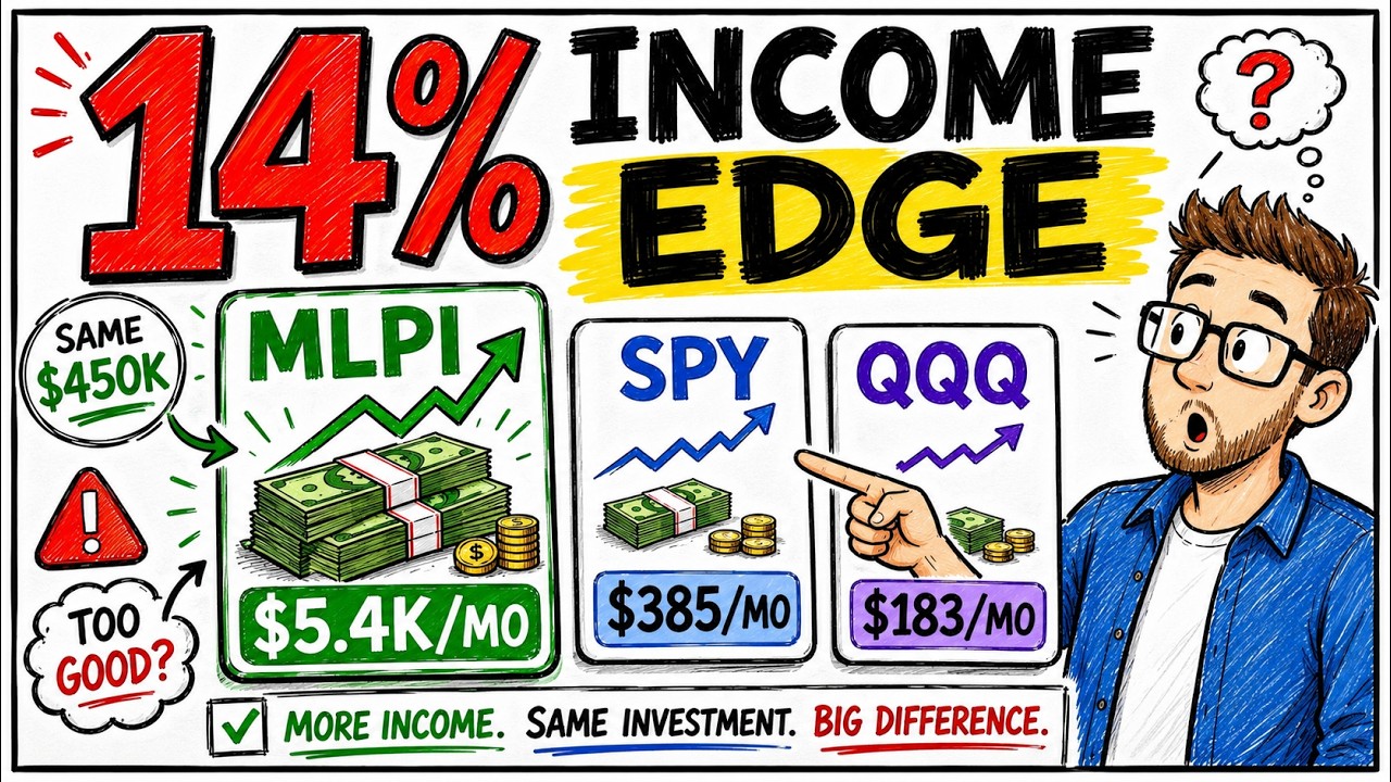 MLPI vs SPY vs QQQ: Who Wins on a $450K Investment?