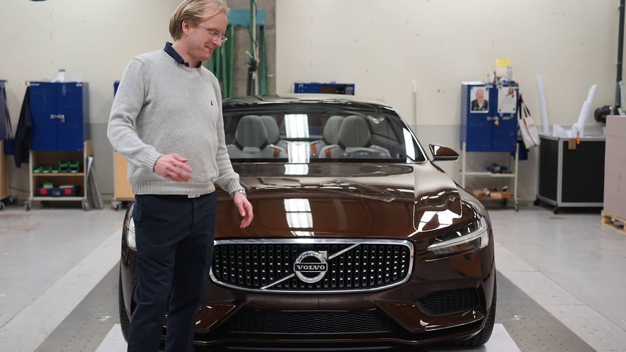 Checking out Volvo Cars protype manufacturing with the concept in FULL CARBON FIBRE