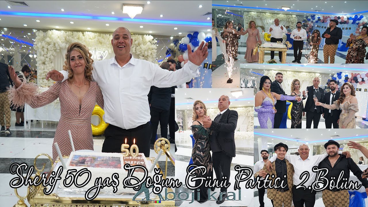 Sherif 50 yaş Doğum Günü Partisi Mamuli Group Kazanlak FULL HD 4K 2 Bölüm