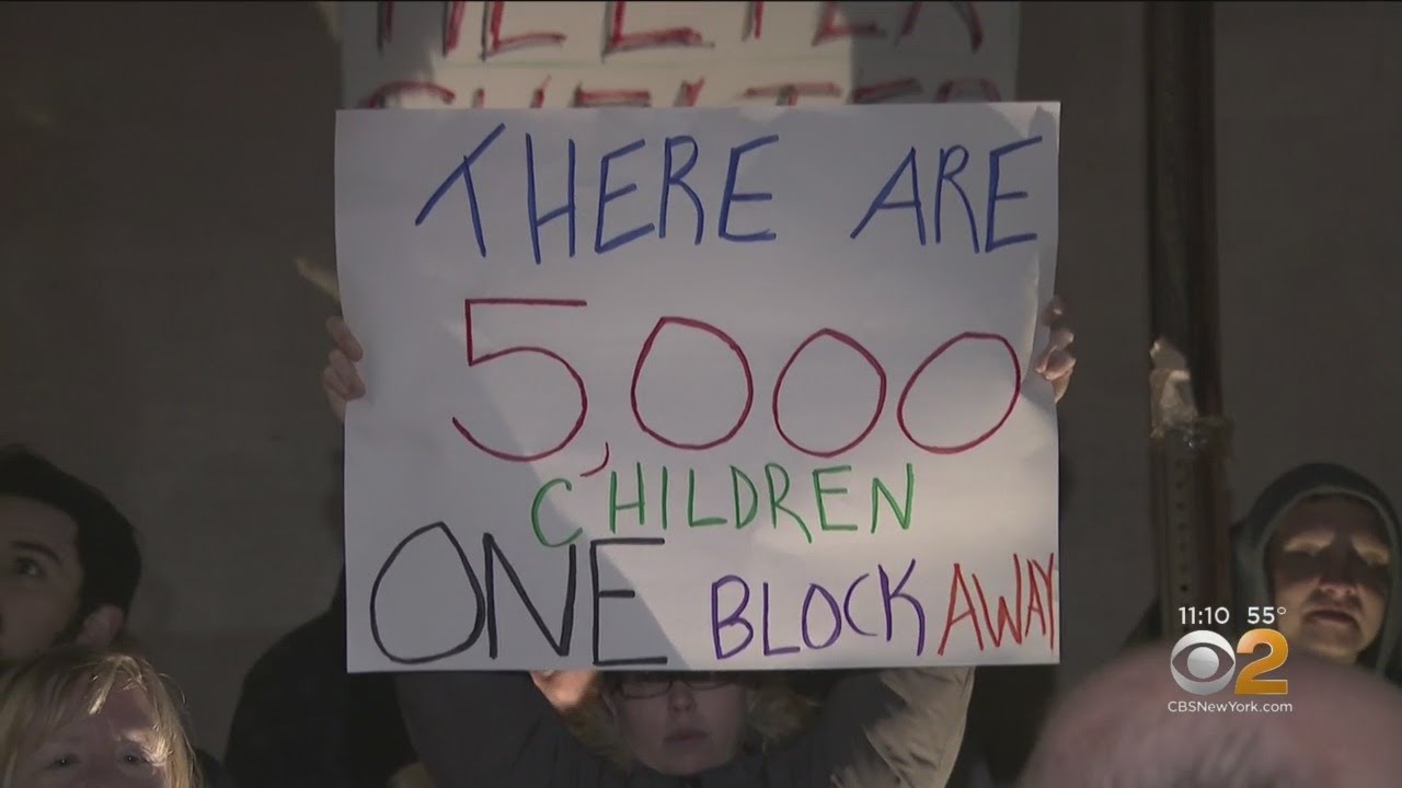 Queens Community Protests Proposed Homeless Shelter