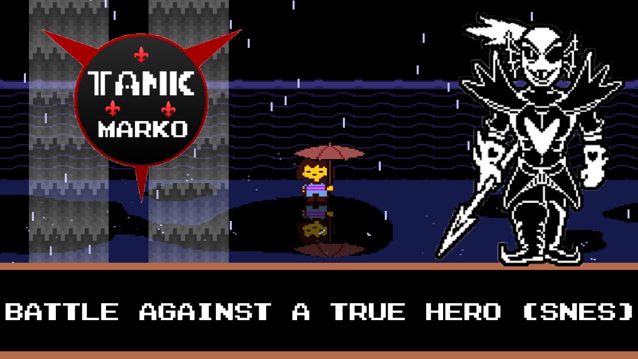 Battle Against A True Hero - Undertale (Super Nintendo Remake/Remix) [TankMarko]