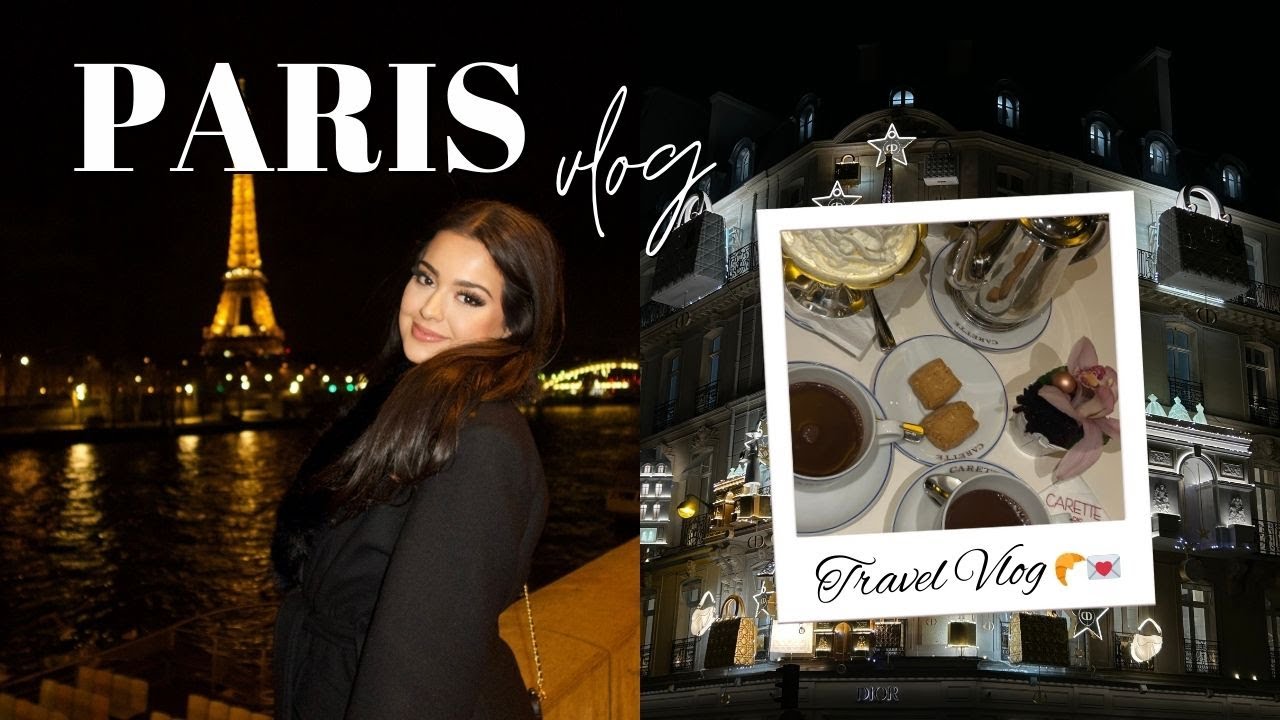 Paris Trip Vlog 🇫🇷🥐 | French food, Cafes, Eiffel tower, Museums, exploring the city