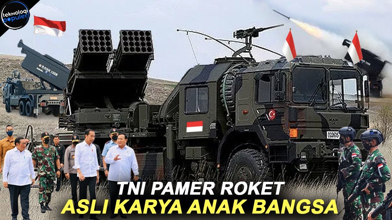 ALUTSISTA KARYA ANAK BANGSA KEMBALI MENGGEMPARKAN DUNIA! Kecanggihan Roket R-HAN 122B