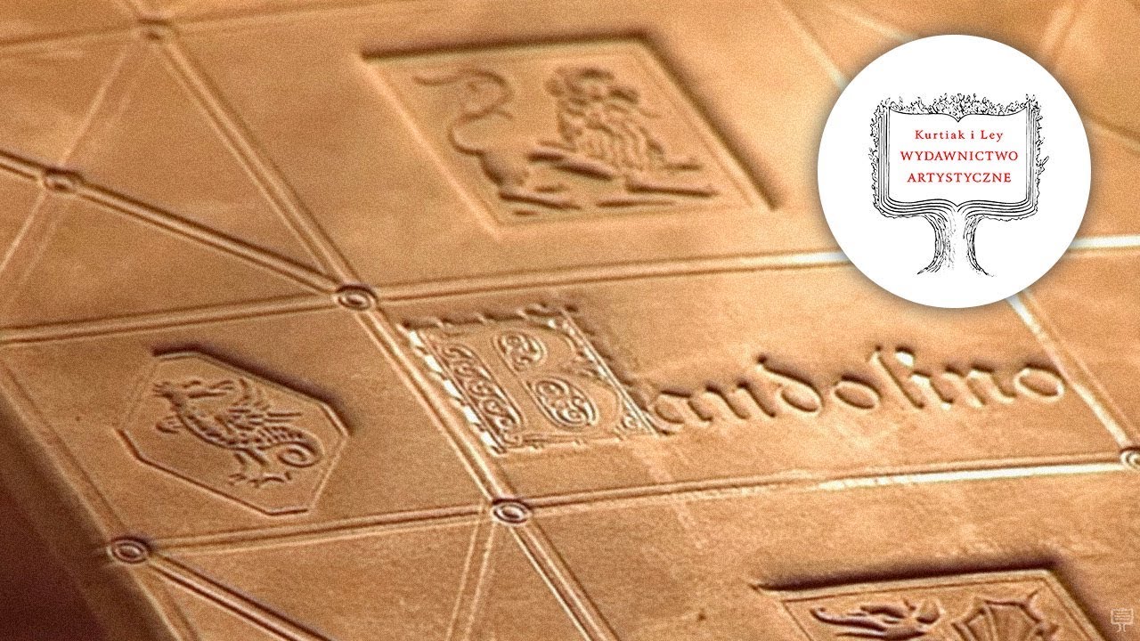 Eco-Baudolino. Introligatorstwo artystyczne. Ręczna unikatowa oprawa książki w sk&oacute;rę.