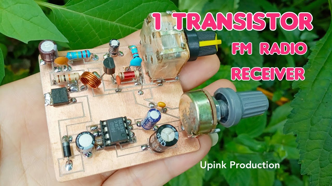 Cukup Gunakan 1 TRANSISTOR Untuk Membuat FM Radio Receiver