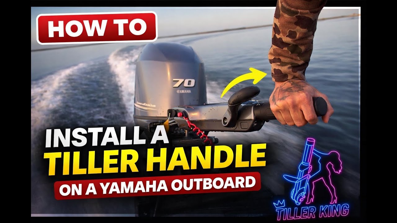👉 How to Install a Tiller Handle on a Yamaha Outboard (Step-By-Step)