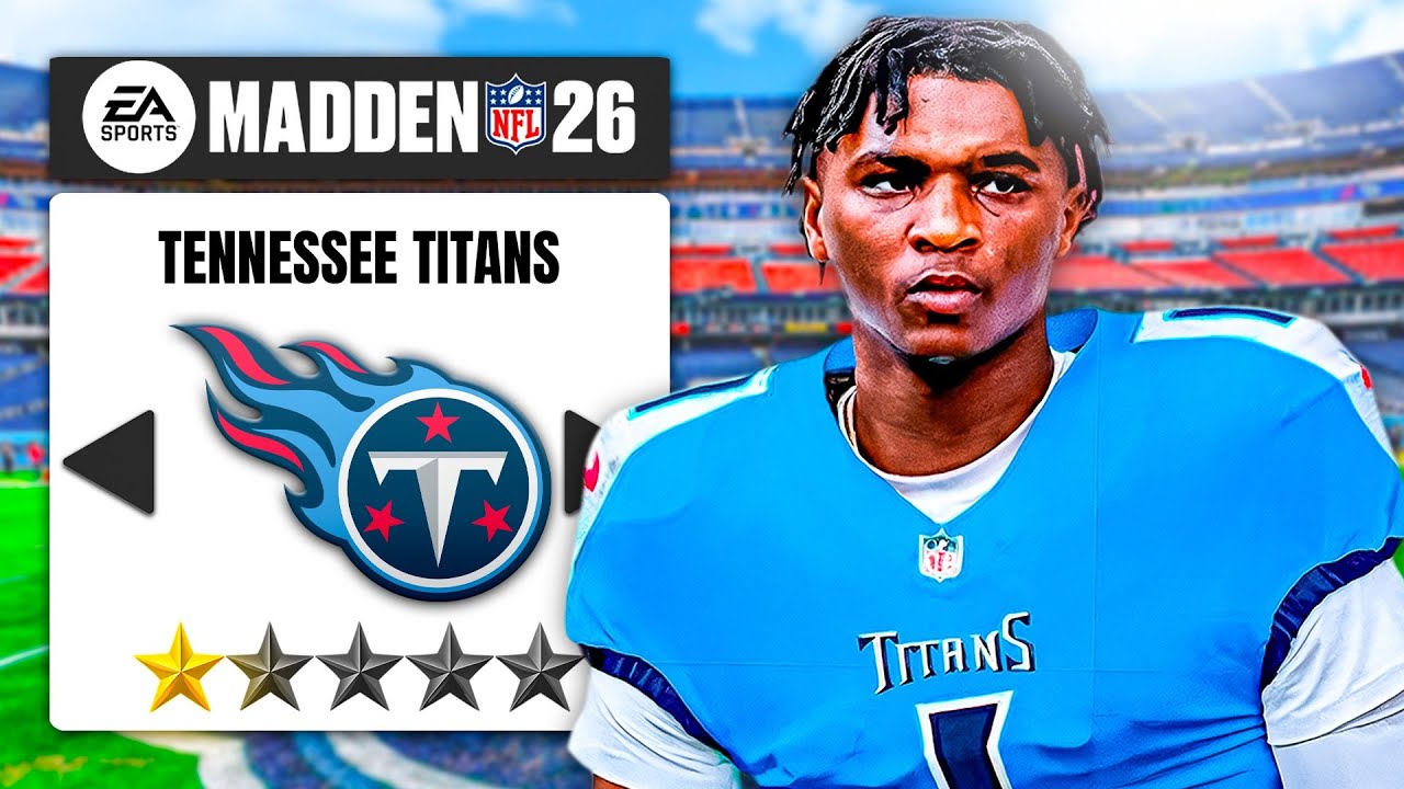 I Rebuilt the Tennessee Titans on Madden 26 Franchise