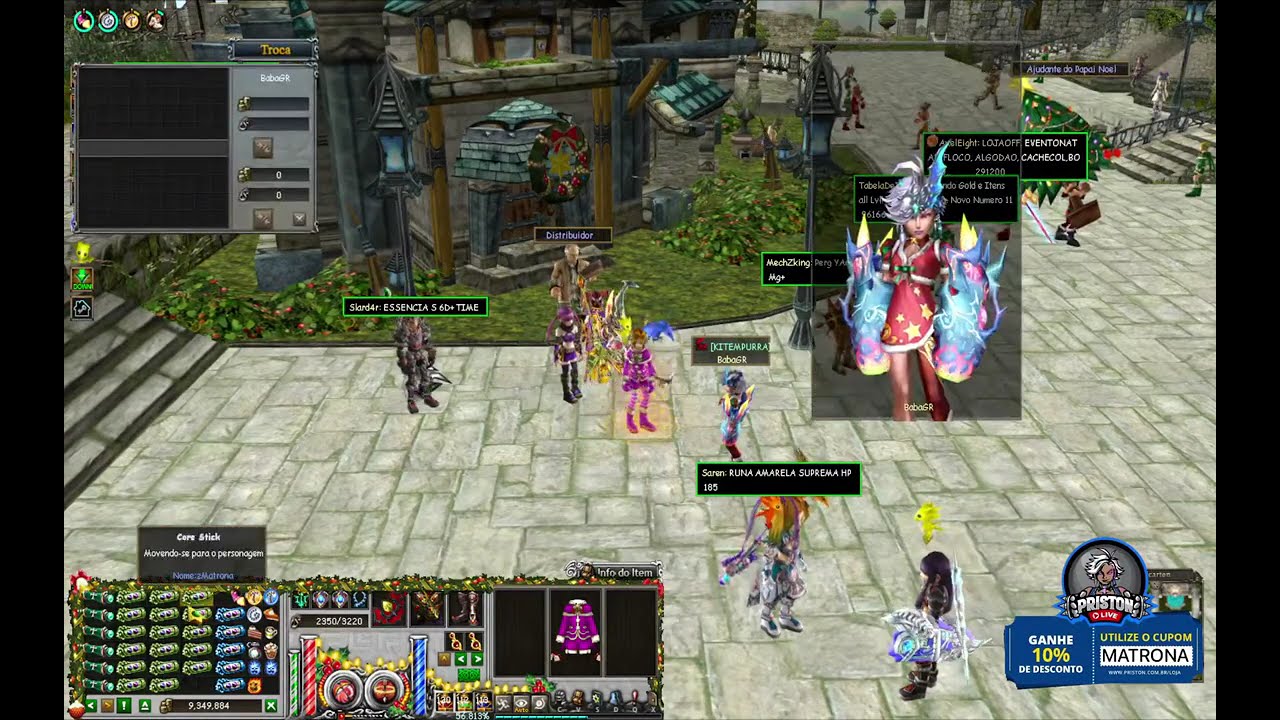 ULTIMA LIVE DO ANO - PRISTON TALE BRASIL