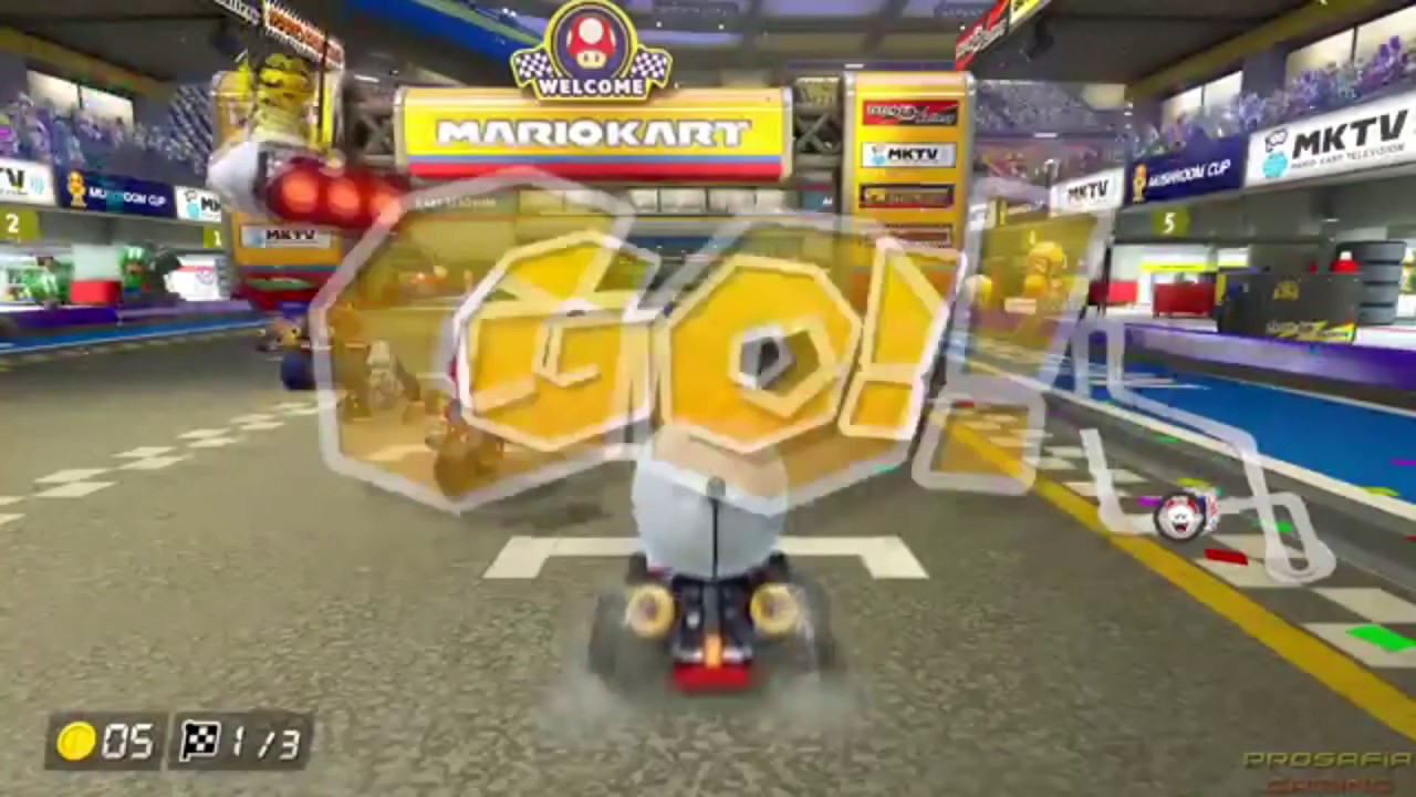 Evolution of Race Start & Goals in Mario Kart (Reversed)