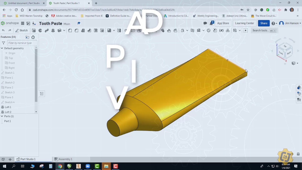 3 Onshape Loft