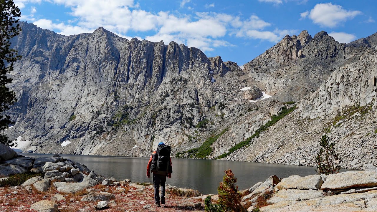 Sierra Nevada backpacking: Dumbbell Lakes to Lower Palisade Lake - Kings Canyon National Park