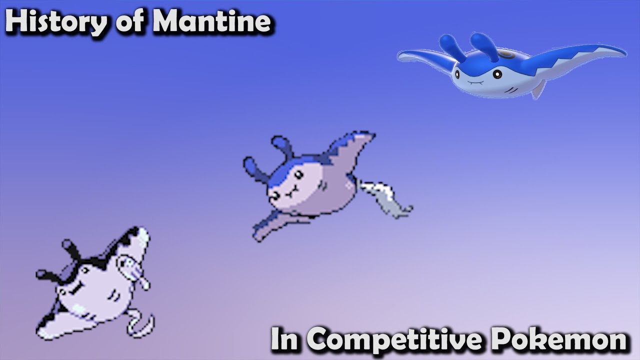 How GOOD was Mantine ACTUALLY? - History of Mantine in Competitive Pokemon