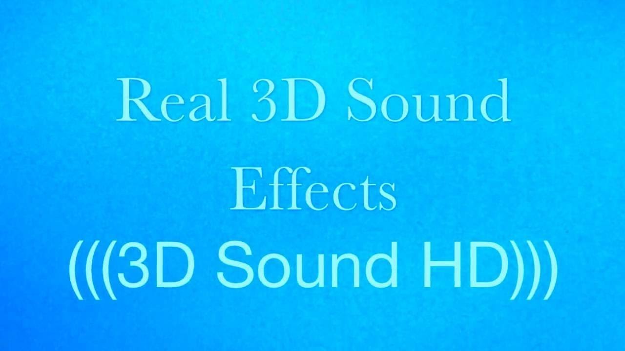 Real 3D Sound Effects | Use HeadPhone For Better Experience | J 4 Tech Production