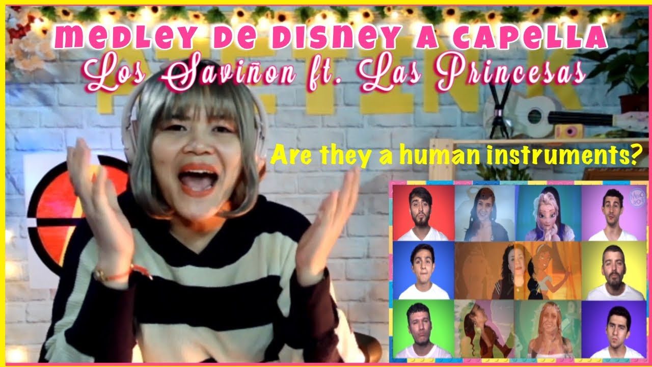 First time hearing Los Saviñón feat. Las Princesas - Medley de Disney a Cappella || FilTai Reacts
