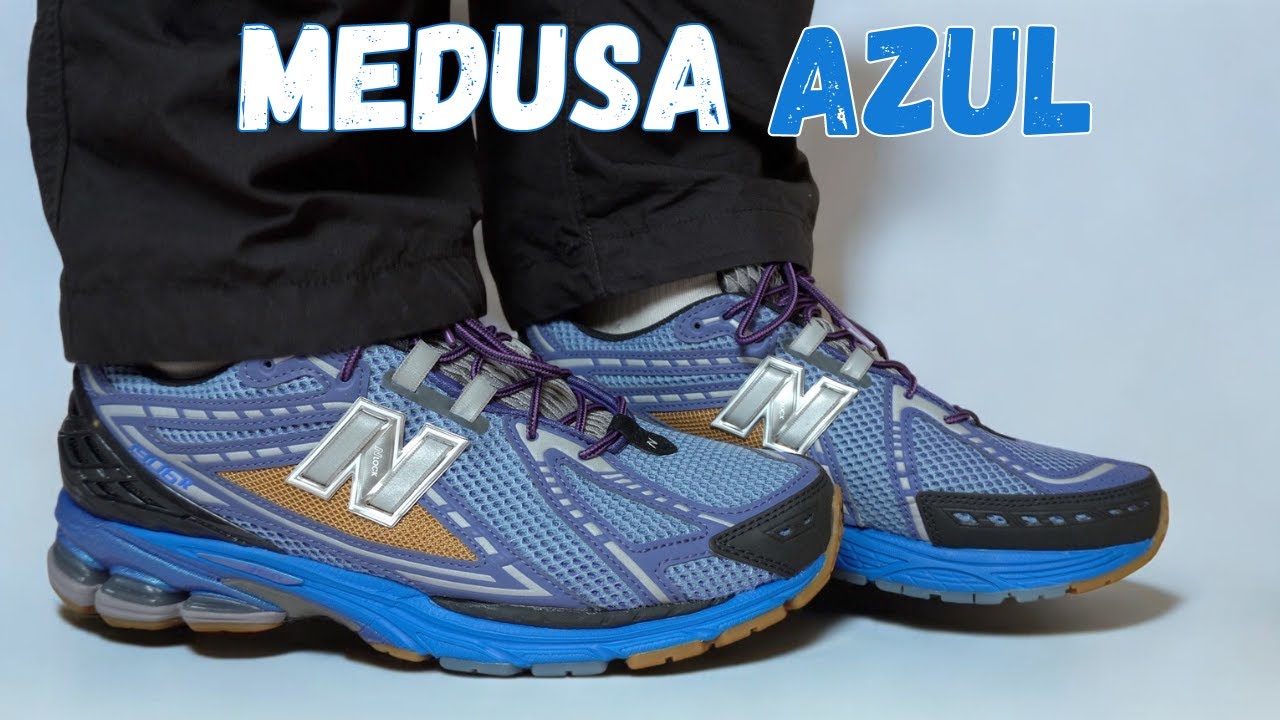 Это ЛУЧШАЯ расцветка? — Обзор и описание кроссовок New Balance 1906R Action Bronson Medusa Azul