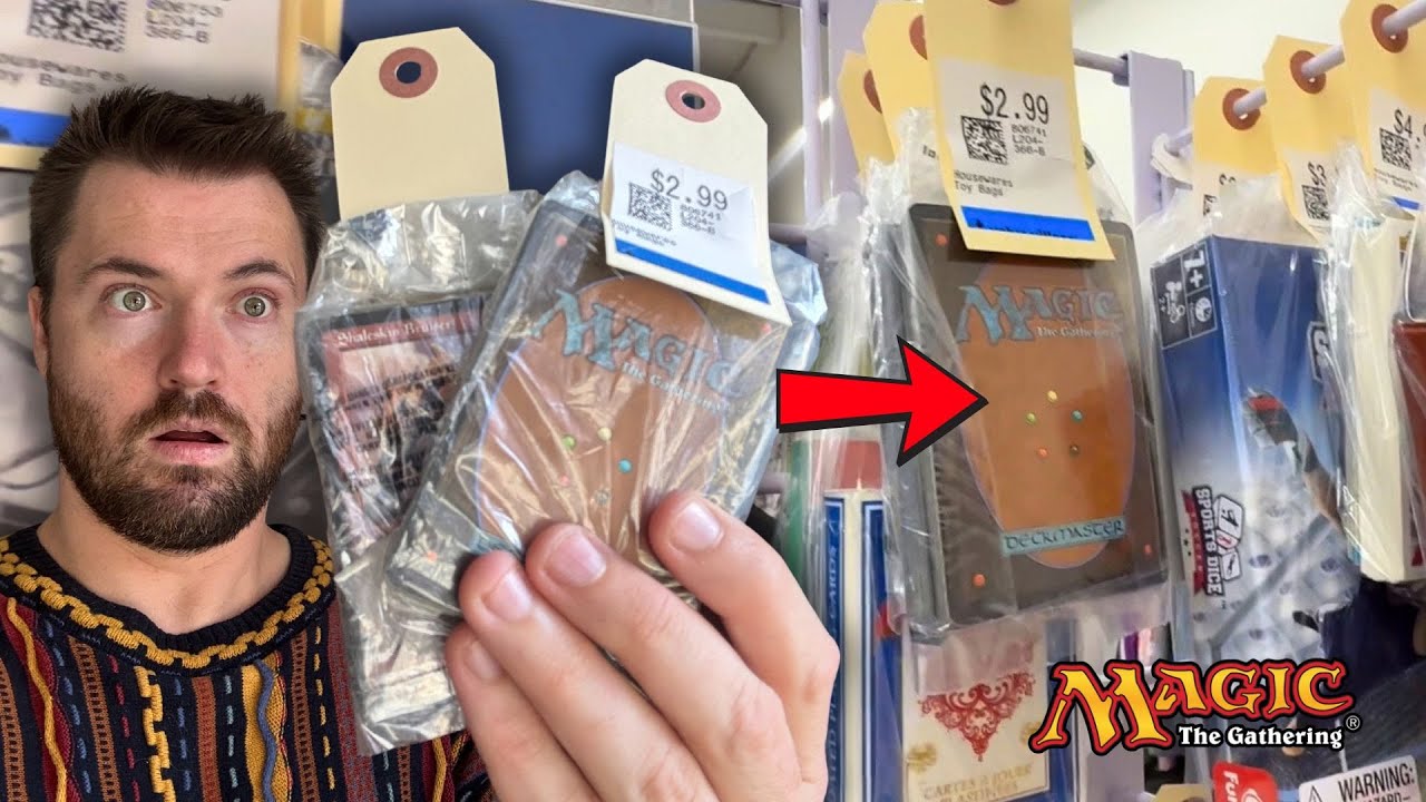 I Purchased Thrift Store Magic The Gathering Packs For $3 Each!