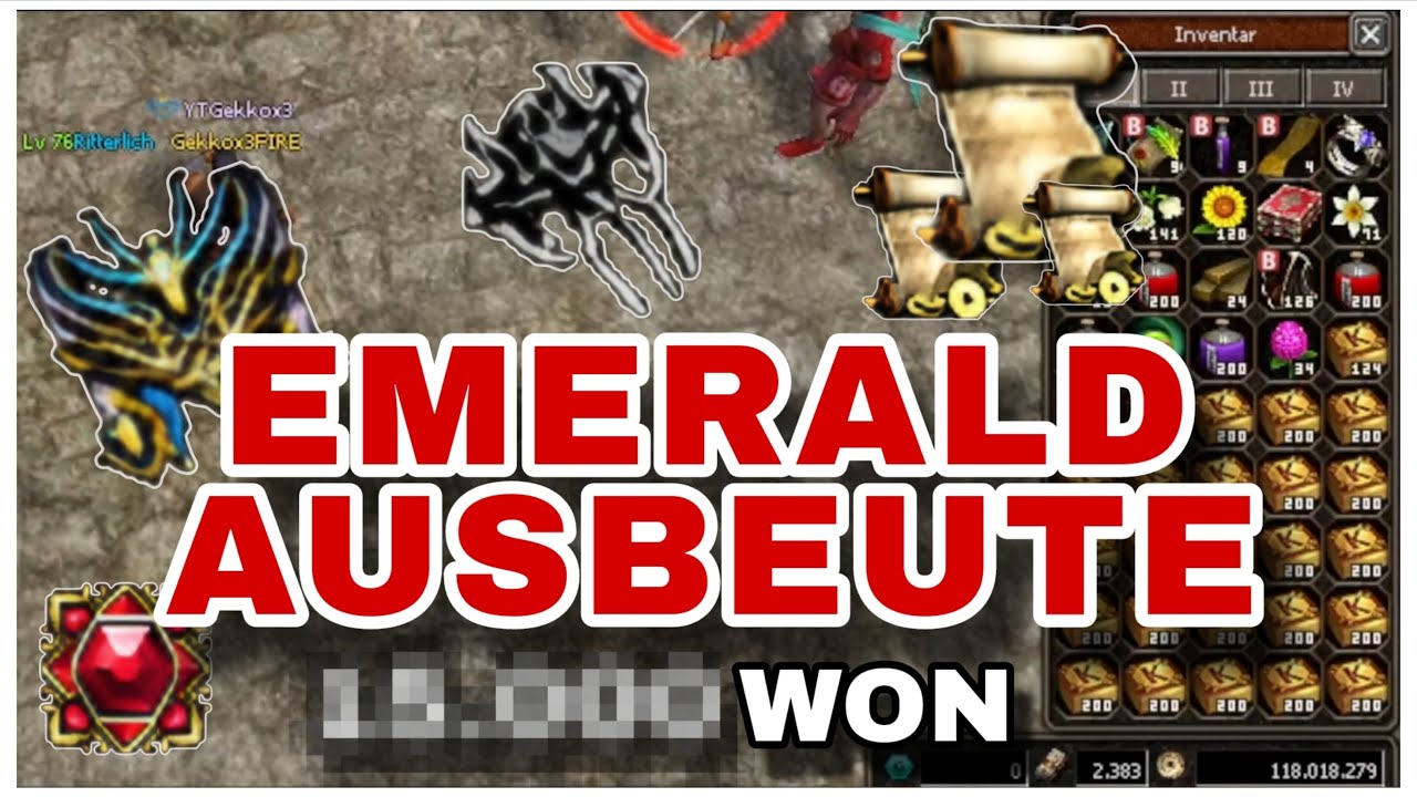 Metin2 Emerald Auflösung [06] Gesamte Ausbeute nach Emerald Quit , tausende WONGS