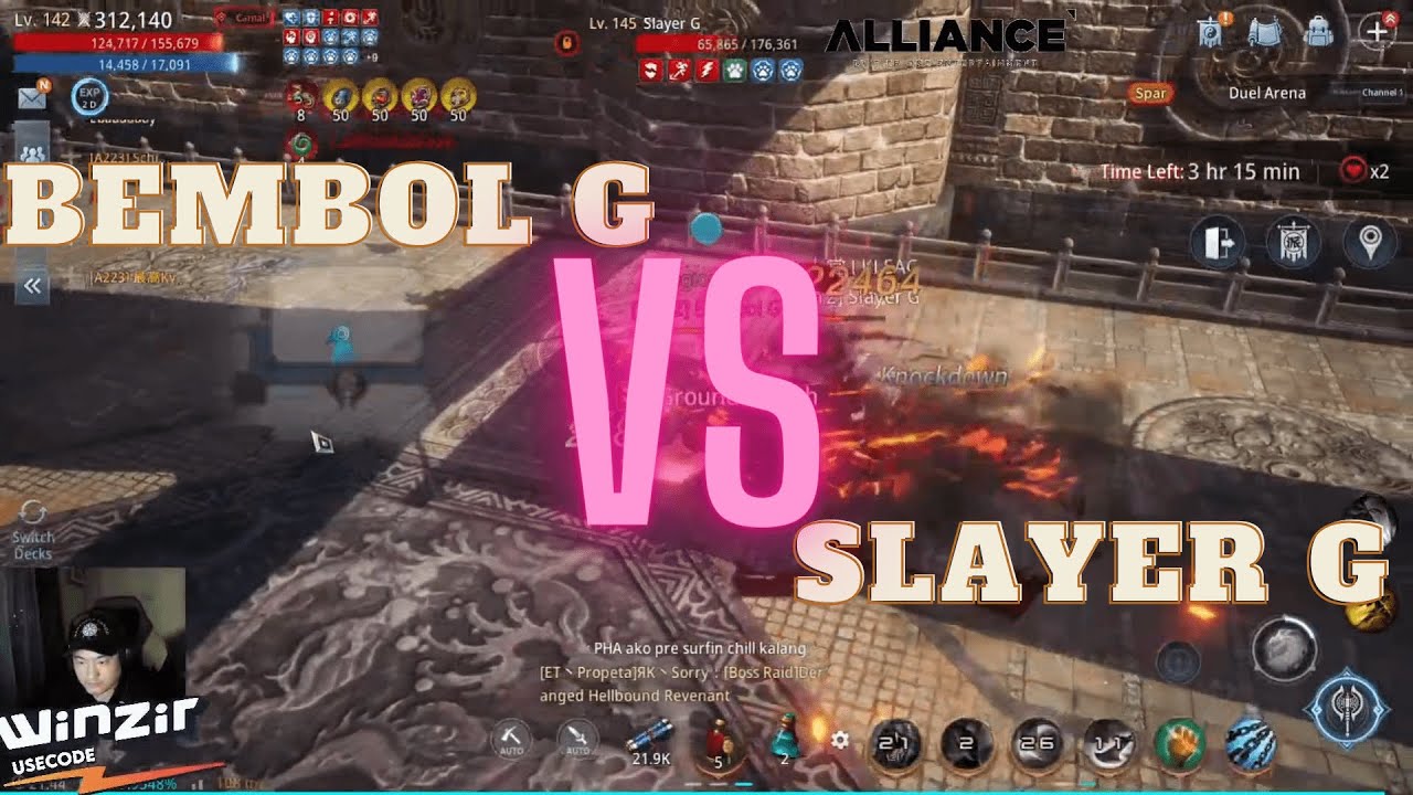 MIR4  330K WARRIOR (SLAYER G) VS (BEMBOL G) 312K WARRIOR!  #mir4 #gfamily #mir4global