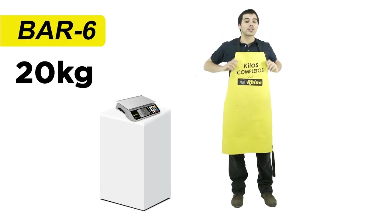 Bascula de 20 Kilos Marca Rhino