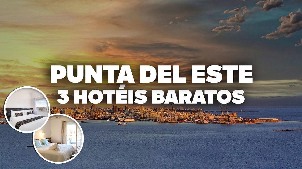 3 HOT&Eacute;IS BONS E BARATOS EM PUNTA DEL ESTE! E bem localizados, perto de tudo!