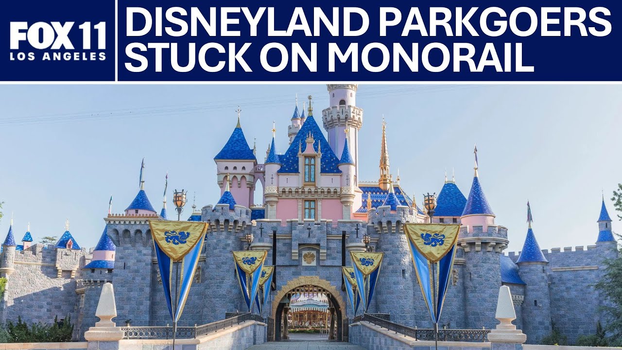 Disneyland monorail riders getting evacuated | FOX 11 LA